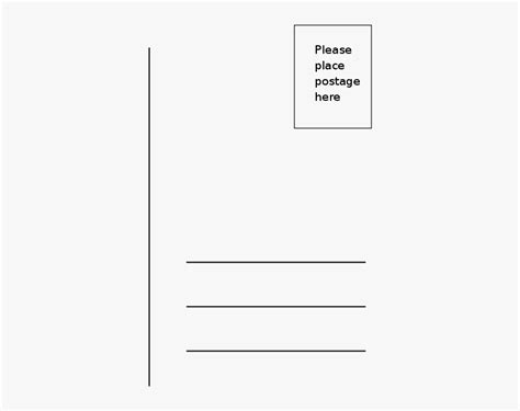 postcard clip art|Postcard Template .